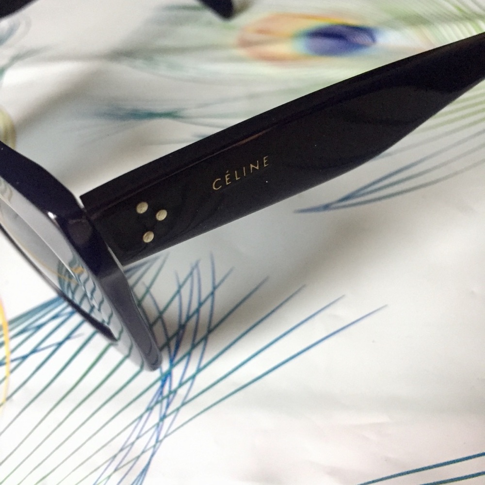 SOLD Celine Marta Blue Sunglasses 41093/S - Picture 4 of 6